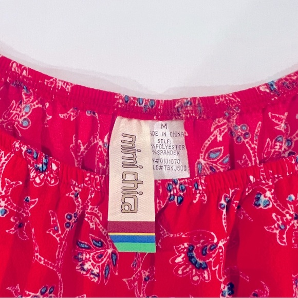 Pink flowy floral top Mimi Chica from Nordstrom - Picture 3 of 3